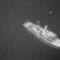 NRP Gago Coutinho and support rhib infrared aerial shot, taken by FEUP X8-03 UAV
